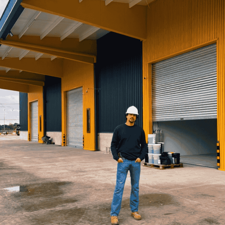 Proyecto Covepa con cortinas metálicas instaladas por Igmaan